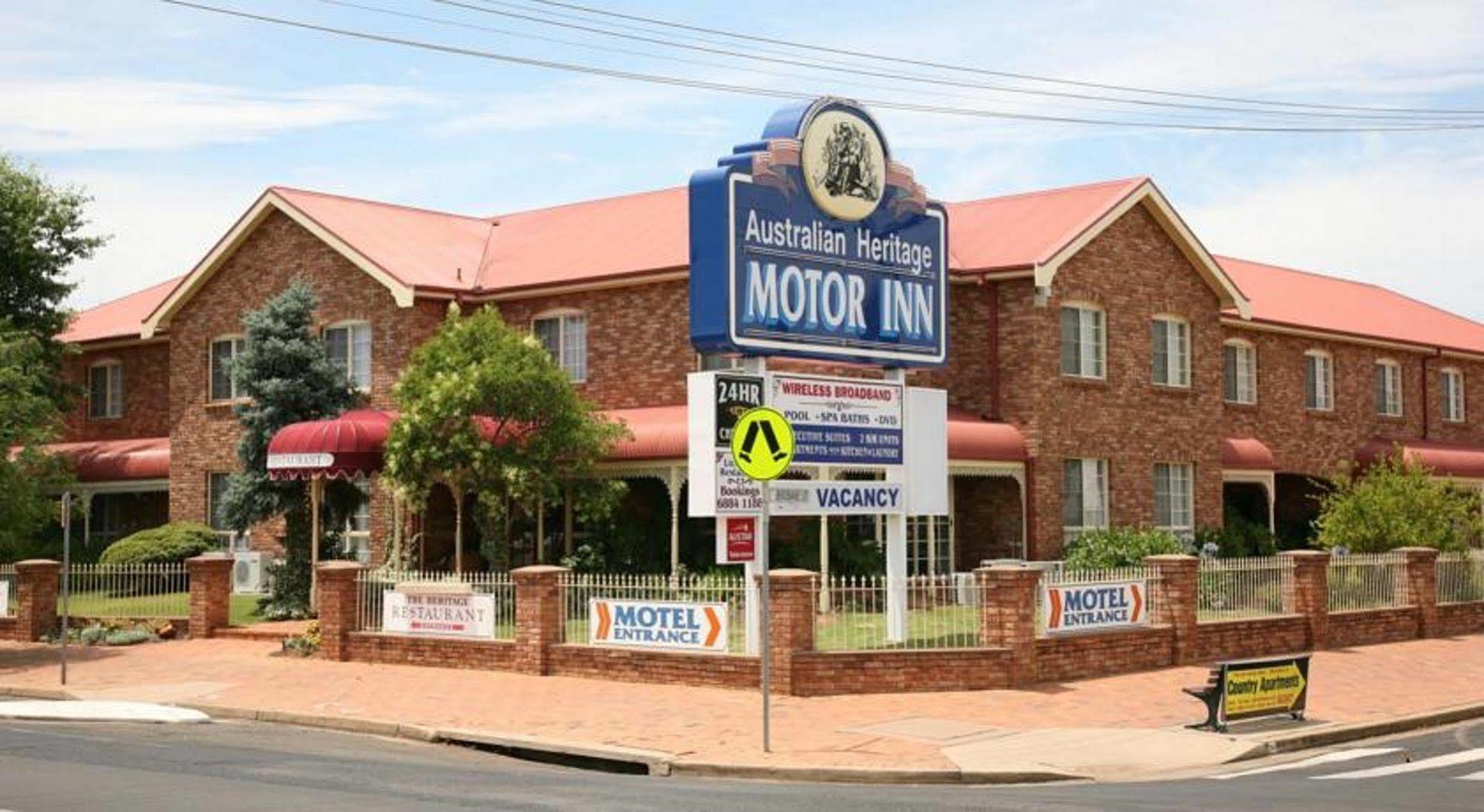Australian Heritage Motor Inn Dubbo Buitenkant foto